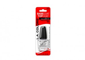 LA Colors Top or Base Coat Review